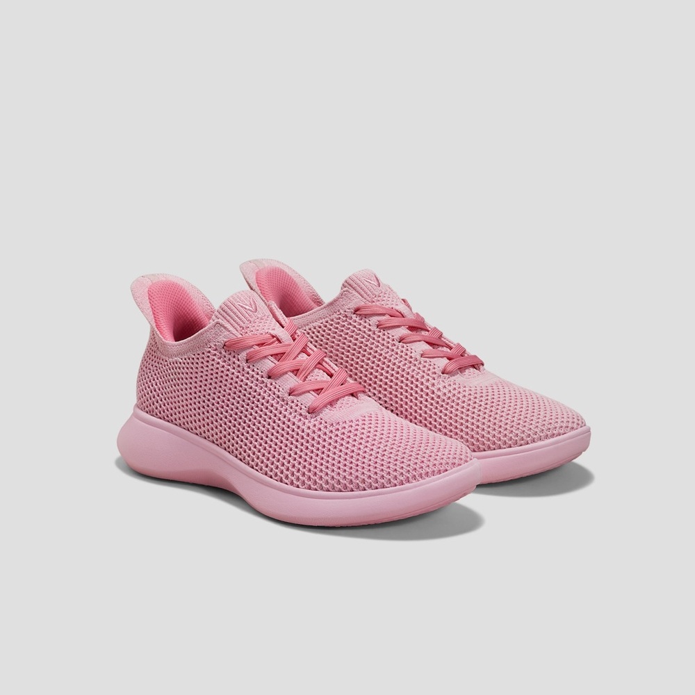 Vivaia Stylish Pink Mesh‎ Women's Sneakers